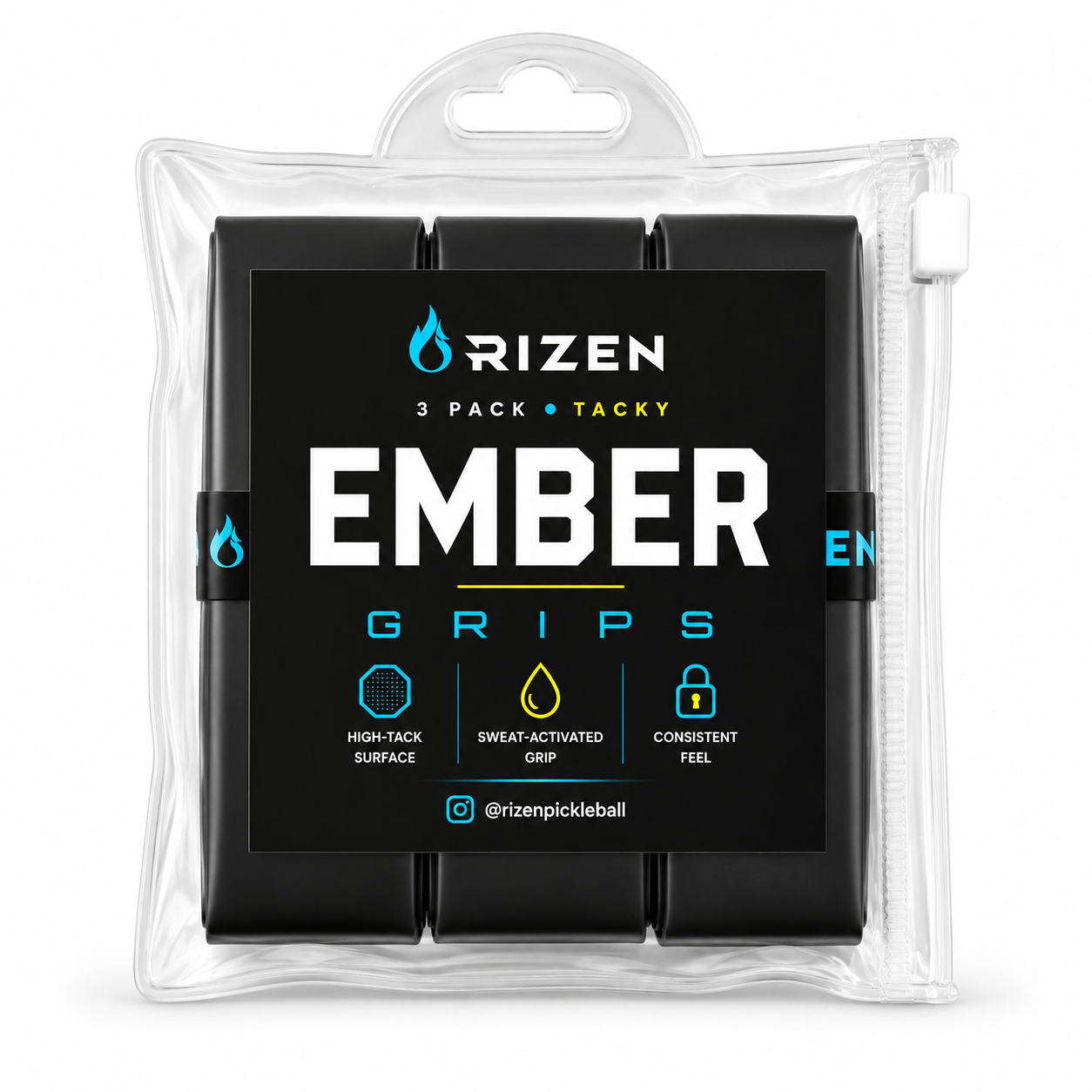 Rizen Ember Tacky Overgrips