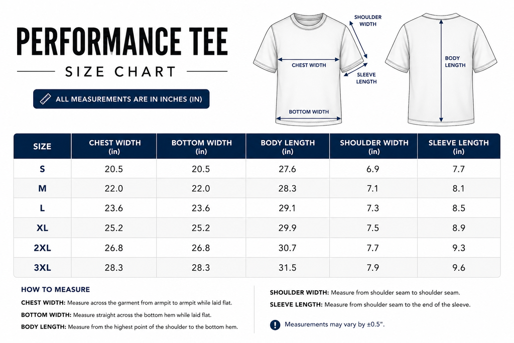 Quick Dry Performance Tee